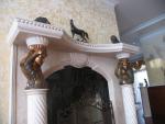 Open Fireplaces, marble and granite work, blacksmithing work