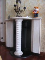 Open Fireplaces, marble and granite work, blacksmithing work