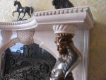 Open Fireplaces, marble and granite work, blacksmithing work