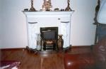 Electric fireplace with a fan - 2005